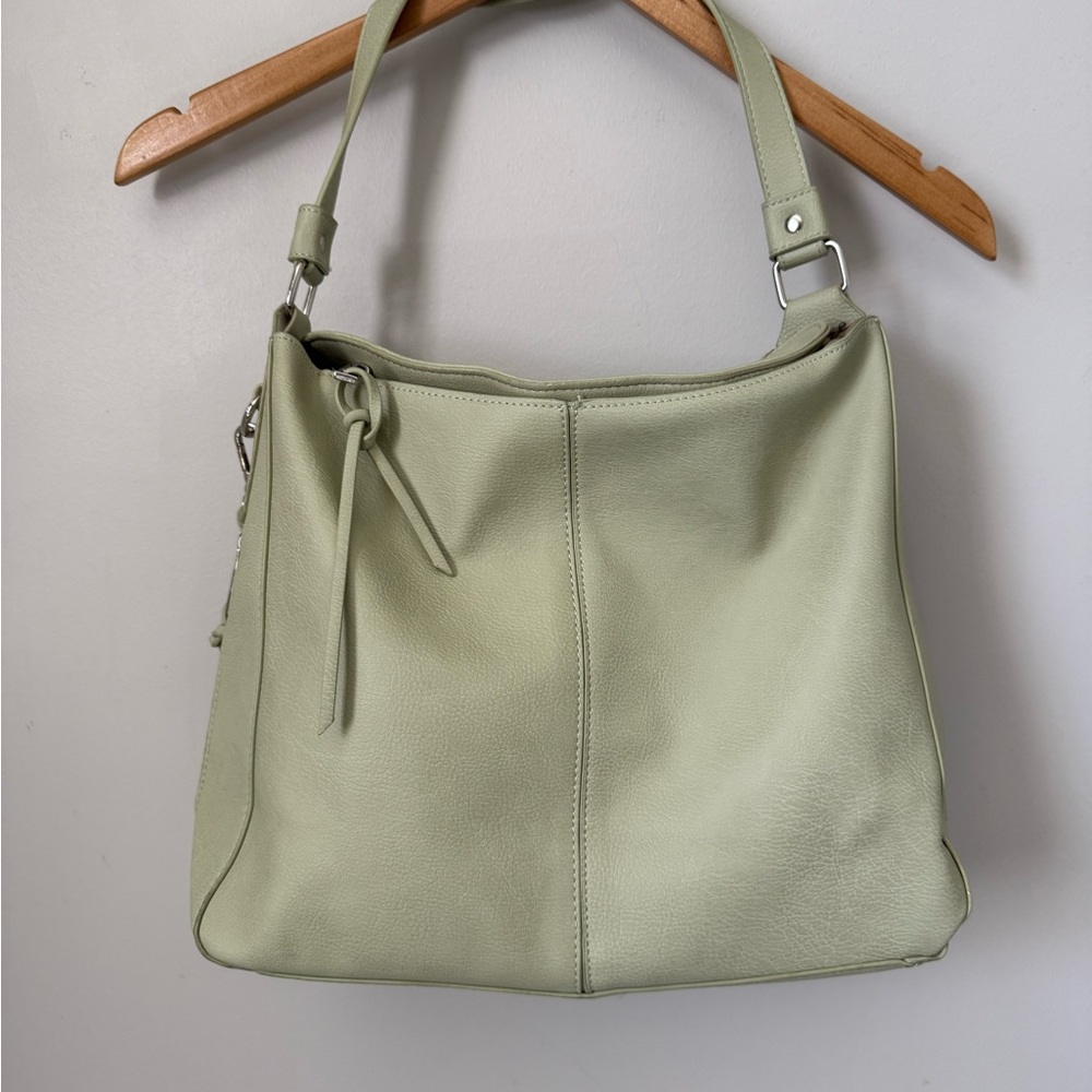 K Carroll Green Vegan Leather Hobo and Crossbody Purse